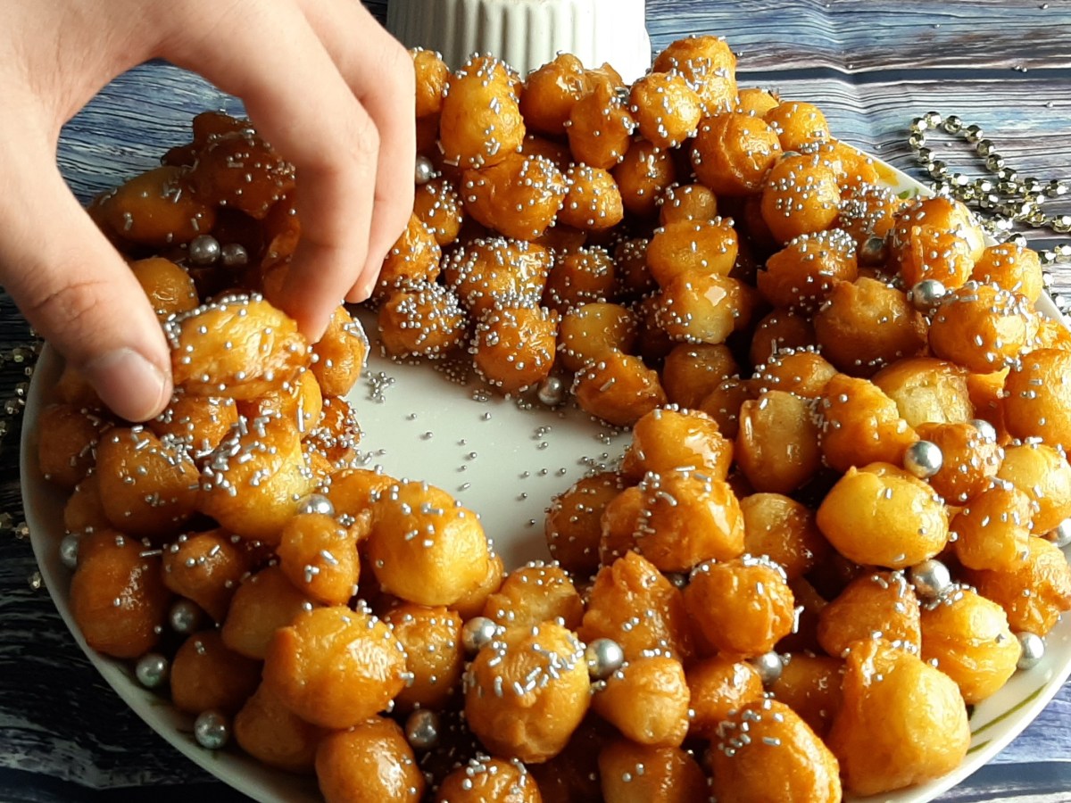 Struffoli morbidi senza&nbsp;burro