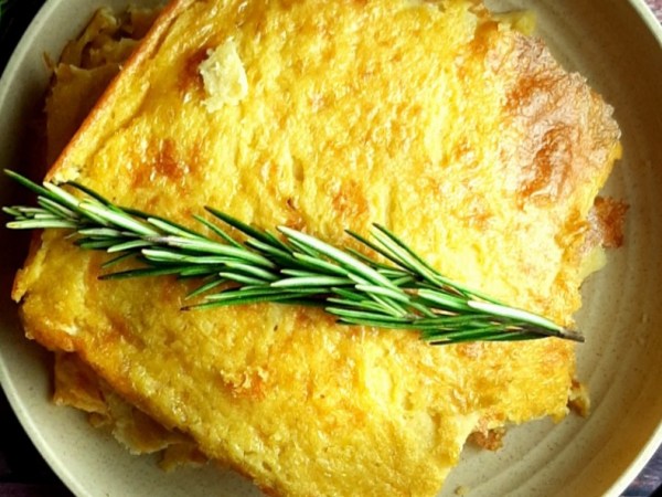 Cinque e cinque (torta di ceci alla&nbsp;livornese)