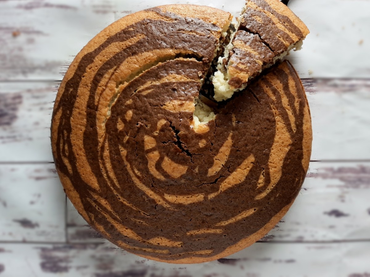 Torta soffice cacao e&nbsp;panna